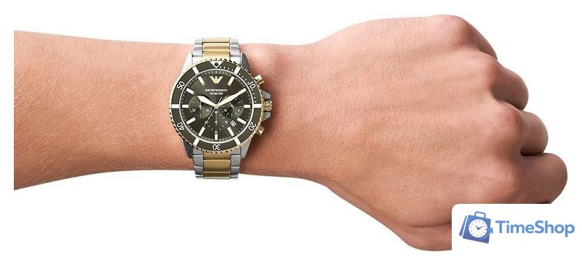 Наручные часы Emporio Armani Diver AR11361 - Изображение №2 — Интернет-магазин Time-Shop