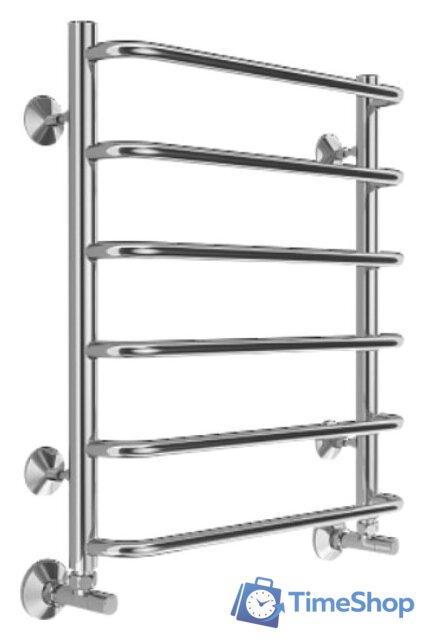 Полотенцесушитель TERMINUS Стандарт П6 500x600 нп (хром) - Изображение №1 — Интернет-магазин Time-Shop
