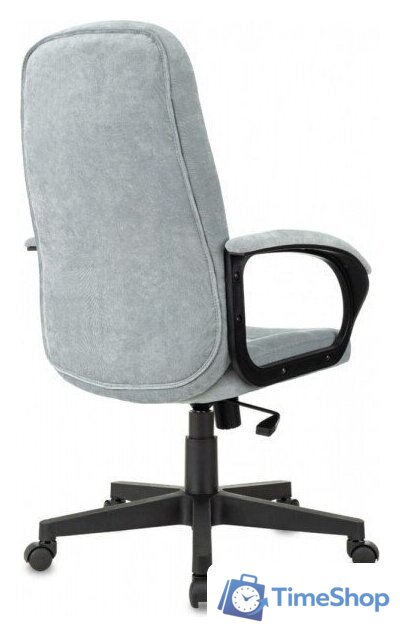 Офисное кресло Бюрократ CH 002 (Fabric Light-28 серо-голубой) - Изображение №4 — Интернет-магазин Time-Shop
