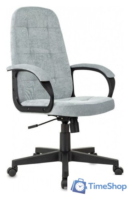 Офисное кресло Бюрократ CH 002 (Fabric Light-28 серо-голубой) - Изображение №1 — Интернет-магазин Time-Shop