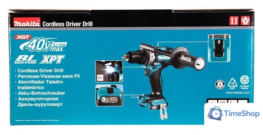 Дрель-шуруповерт Makita DF001GZ (без АКБ) - Изображение №15 — Интернет-магазин Time-Shop