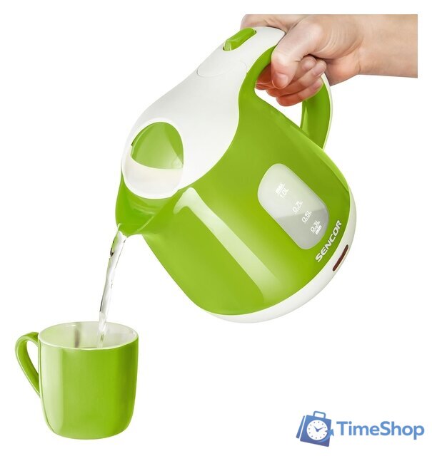 Электрический чайник Sencor SWK 1011GR - Изображение №6 — Интернет-магазин Time-Shop