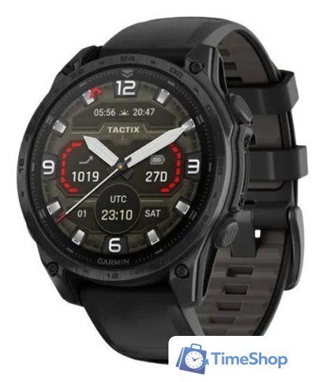Умные часы Garmin Tactix 8 AMOLED 47 мм (с черным силиконовым ремешком) - Изображение №1 — Интернет-магазин Time-Shop