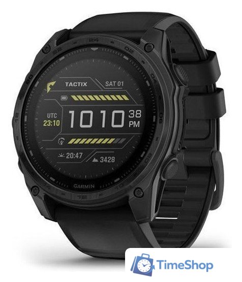 Умные часы Garmin Tactix 8 AMOLED 47 мм (с черным силиконовым ремешком) - Изображение №2 — Интернет-магазин Time-Shop