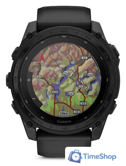 Умные часы Garmin Tactix 8 AMOLED 47 мм (с черным силиконовым ремешком) - Изображение №5 — Интернет-магазин Time-Shop
