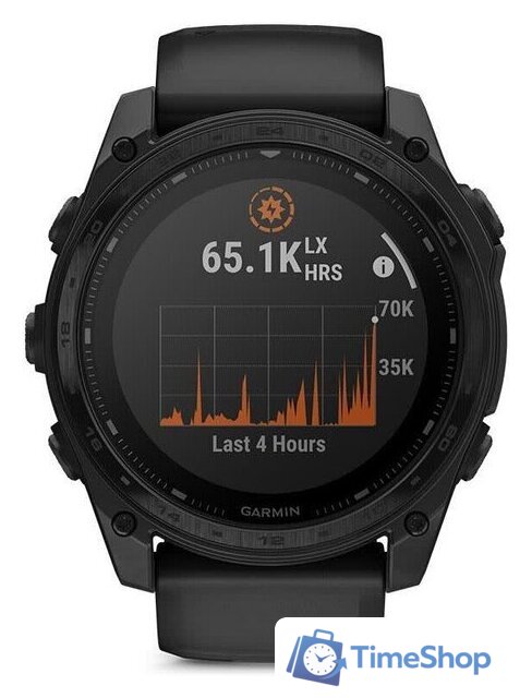 Умные часы Garmin Tactix 8 AMOLED 47 мм (с черным силиконовым ремешком) - Изображение №3 — Интернет-магазин Time-Shop