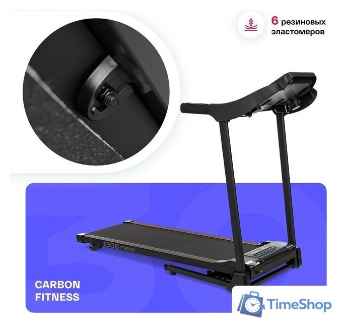 Электрическая беговая дорожка Carbon Fitness T306 New - Изображение №16 — Интернет-магазин Time-Shop