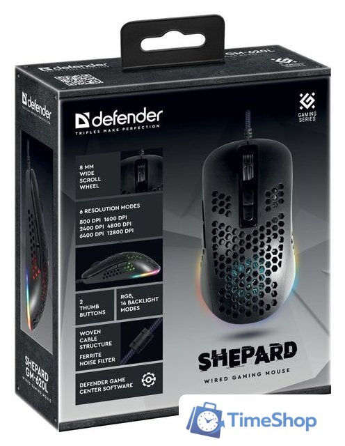 Игровая мышь Defender Shepard GM-620L - Изображение №8 — Интернет-магазин Time-Shop