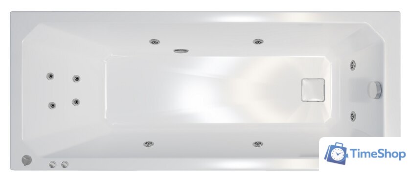 Ванна Triton Прага 170x70 Стандарт Flat (с гидромассажем) - Изображение №1 — Интернет-магазин Time-Shop
