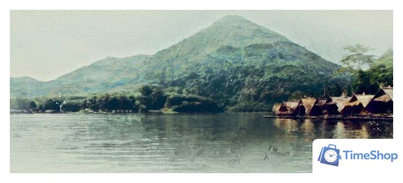 Картина Stamprint Зеленая гора АT044 (65x150) - Изображение №1 — Интернет-магазин Time-Shop