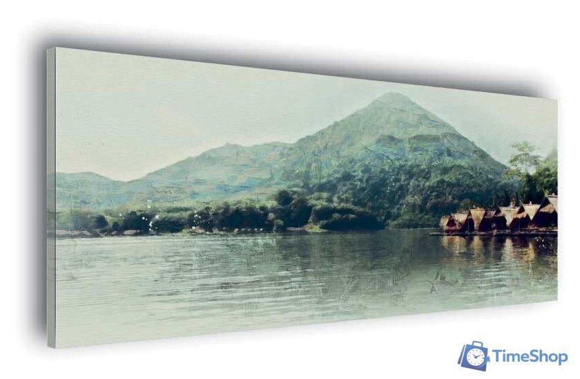 Картина Stamprint Зеленая гора АT044 (65x150) - Изображение №2 — Интернет-магазин Time-Shop