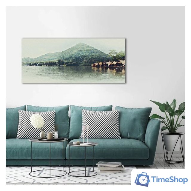 Картина Stamprint Зеленая гора АT044 (65x150) - Изображение №4 — Интернет-магазин Time-Shop