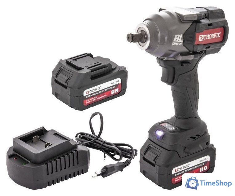 Гайковерт Thorvik BBIW121080 (с 2-мя АКБ, кейс) - Изображение №1 — Интернет-магазин Time-Shop