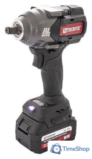 Гайковерт Thorvik BBIW121080 (с 2-мя АКБ, кейс) - Изображение №2 — Интернет-магазин Time-Shop