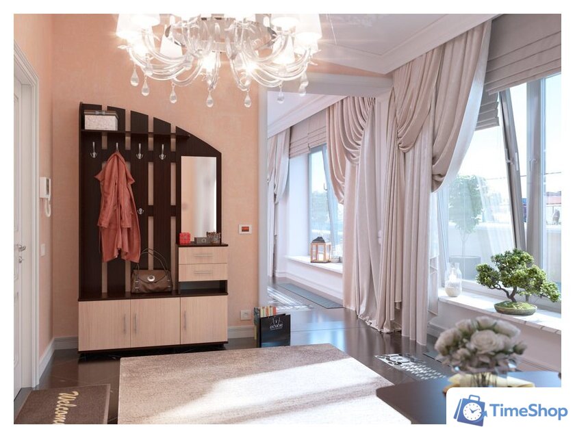 Стенка Сокол ВШ-2.2 (венге/беленый дуб) - Изображение №4 — Интернет-магазин Time-Shop