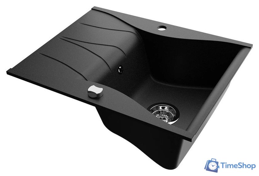 Кухонная мойка Kernau KGS O 4565 1B1D Black Metallic - Изображение №3 — Интернет-магазин Time-Shop