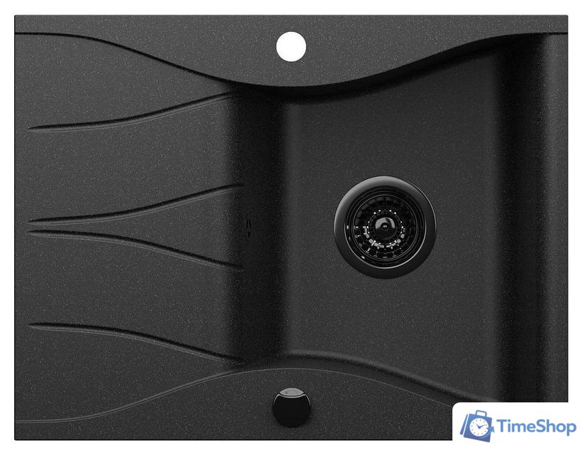 Кухонная мойка Kernau KGS O 4565 1B1D Black Metallic - Изображение №2 — Интернет-магазин Time-Shop