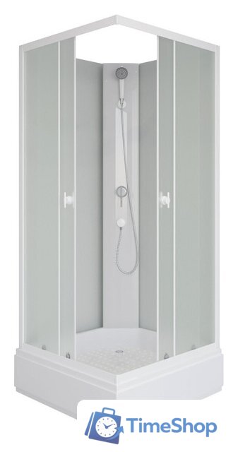 Душевая кабина Niagara Promo P90/26Q/MT/BK 90x90x195 - Изображение №1 — Интернет-магазин Time-Shop