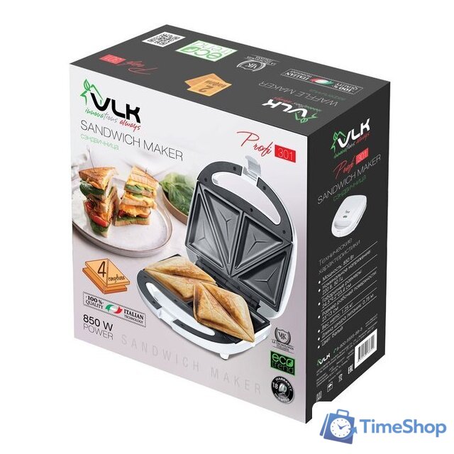 Сэндвичница VLK Profi-301 - Изображение №9 — Интернет-магазин Time-Shop