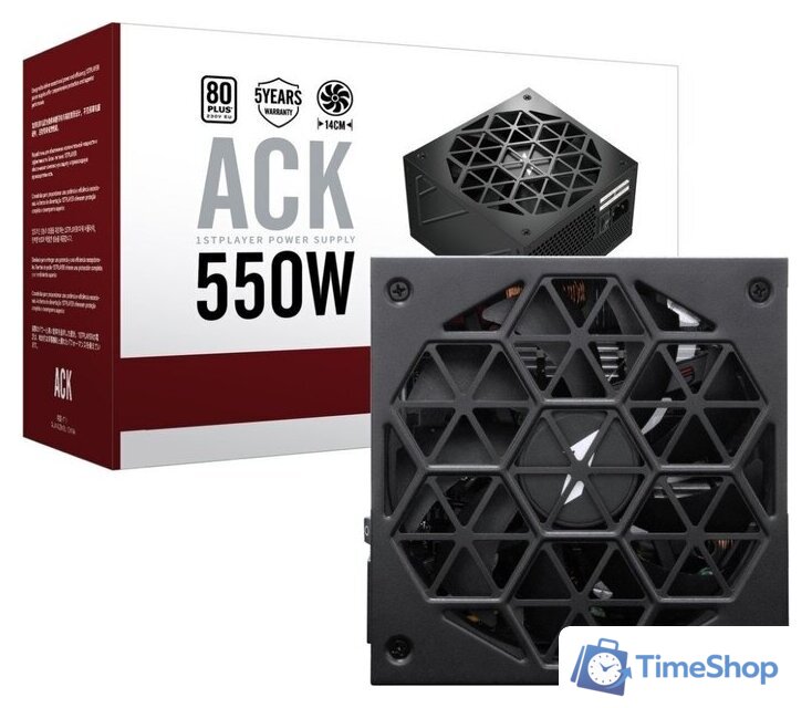 Блок питания 1stPlayer ACK 550W HA-550AC1 - Изображение №8 — Интернет-магазин Time-Shop