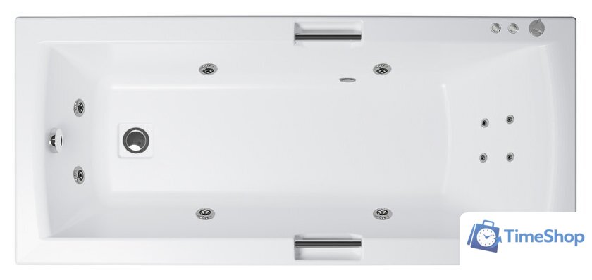 Ванна Triton Алекса 170x75 Стандарт Flat (с гидромассажем) - Изображение №1 — Интернет-магазин Time-Shop