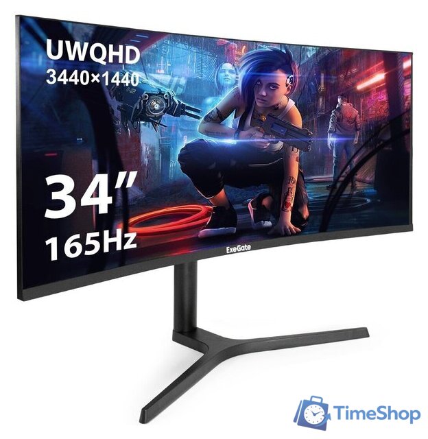 Игровой монитор ExeGate Combat EC3407TA EX299467RUS - Изображение №1 — Интернет-магазин Time-Shop