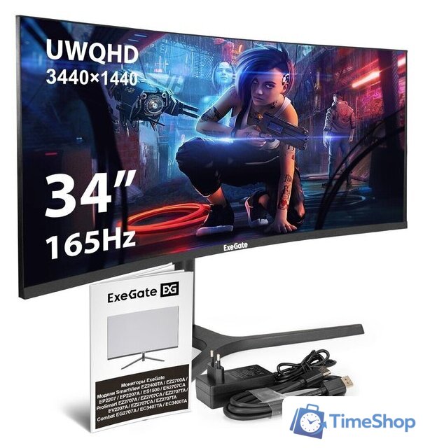 Игровой монитор ExeGate Combat EC3407TA EX299467RUS - Изображение №6 — Интернет-магазин Time-Shop