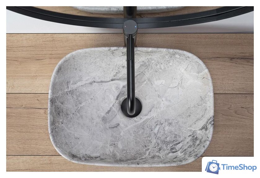 Умывальник Rea Livia (камень матовый) - Изображение №4 — Интернет-магазин Time-Shop