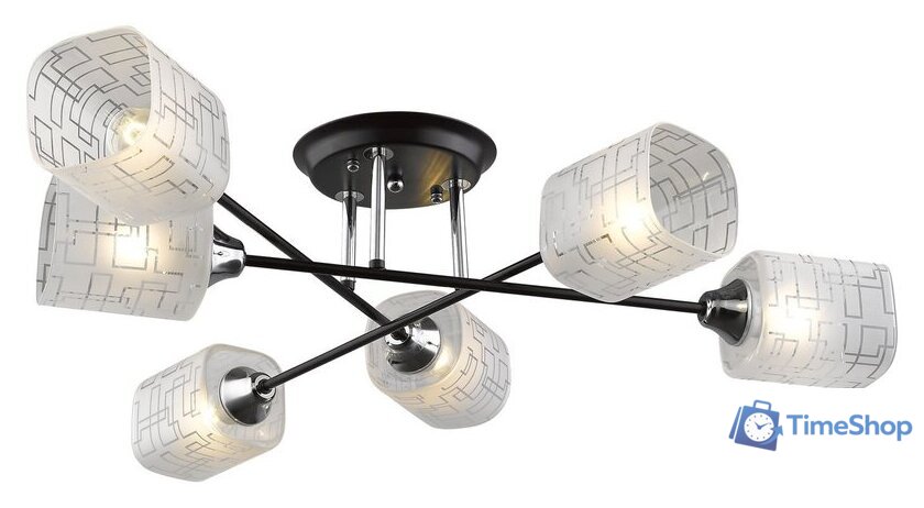 Припотолочная люстра Velante 703-127-06 - Изображение №1 — Интернет-магазин Time-Shop