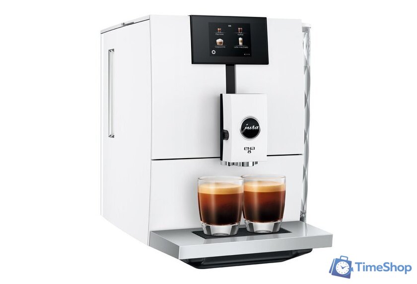 Кофемашина JURA Ena 8 Full Nordic White 15491 - Изображение №3 — Интернет-магазин Time-Shop