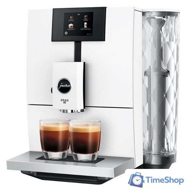 Кофемашина JURA Ena 8 Full Nordic White 15491 - Изображение №1 — Интернет-магазин Time-Shop