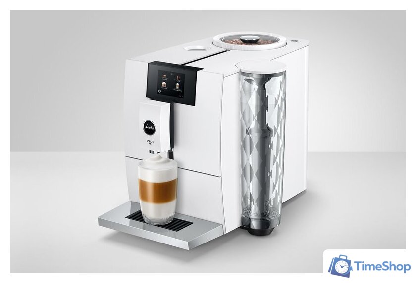 Кофемашина JURA Ena 8 Full Nordic White 15491 - Изображение №8 — Интернет-магазин Time-Shop