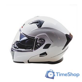 Мотошлем AIM JK906 906-007-M (M, белый глянец) - Изображение №6 — Интернет-магазин Time-Shop