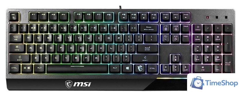 Клавиатура MSI Vigor GK30 (черный) - Изображение №1 — Интернет-магазин Time-Shop