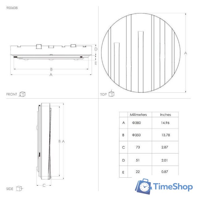 Припотолочная люстра Eglo Ferentino 900608 - Изображение №4 — Интернет-магазин Time-Shop