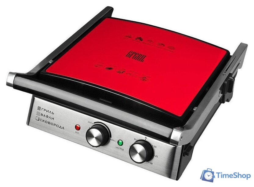 Электрогриль GFgril GF-185 - Изображение №1 — Интернет-магазин Time-Shop