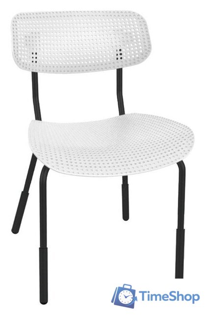 Детский стул Sheffilton SHT-S85PB-1 (белый/белый/черный муар) - Изображение №1 — Интернет-магазин Time-Shop