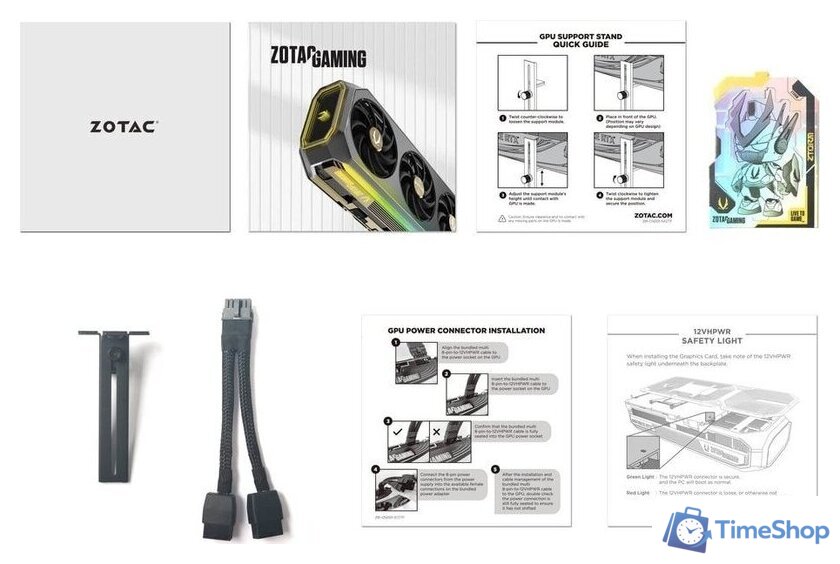 Видеокарта ZOTAC Gaming GeForce RTX 5070 Ti Solid Core OC ZT-B50710J2-10P - Изображение №7 — Интернет-магазин Time-Shop