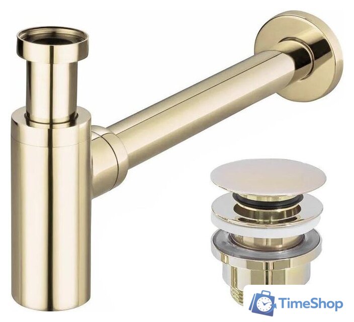 Сифон Rea Klik-Klak REA-A5692 (золотой) - Изображение №1 — Интернет-магазин Time-Shop