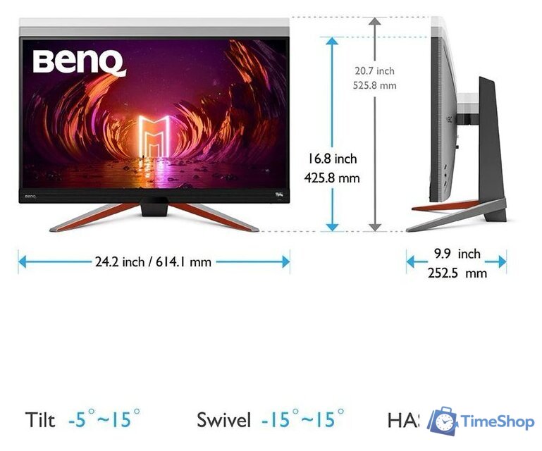 Игровой монитор BenQ Mobiuz EX2710S - Изображение №10 — Интернет-магазин Time-Shop