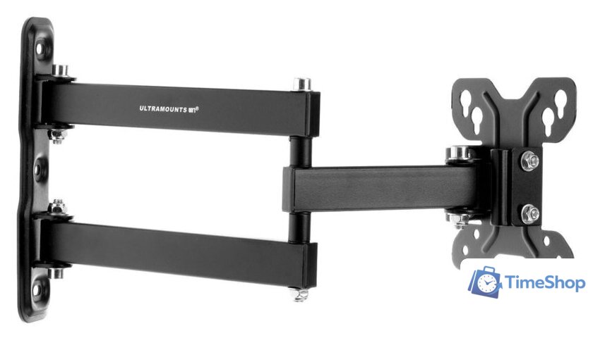 Кронштейн для телевизора Ultramounts UM896 (черный) - Изображение №2 — Интернет-магазин Time-Shop