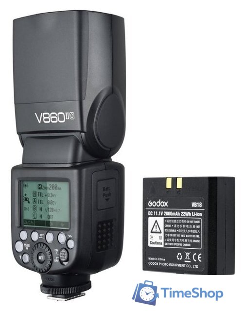 Вспышка Godox Ving V860IIF TTL для Fujifilm - Изображение №1 — Интернет-магазин Time-Shop