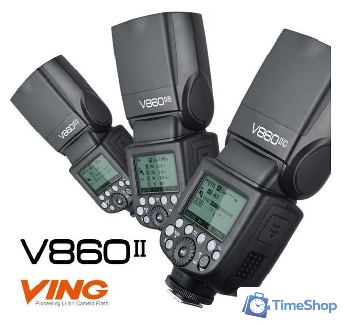 Вспышка Godox Ving V860IIF TTL для Fujifilm - Изображение №2 — Интернет-магазин Time-Shop