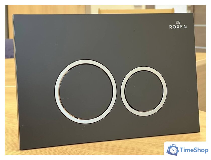 Унитаз подвесной Roxen Boro One Rimless 6 в 1 StounFix Dual Fresh 507542 (кнопка: черный матовый) - Изображение №11 — Интернет-магазин Time-Shop