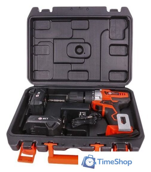 Дрель-шуруповерт Калибр ДА-18-2А+ (с 2-мя АКБ, кейс) - Изображение №5 — Интернет-магазин Time-Shop