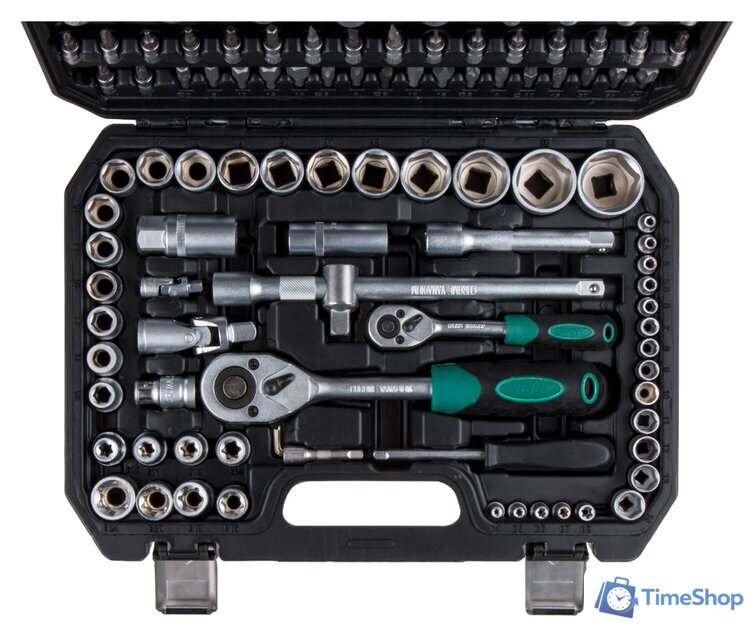 Универсальный набор инструментов Волат 18520-108 (108 предметов) - Изображение №3 — Интернет-магазин Time-Shop
