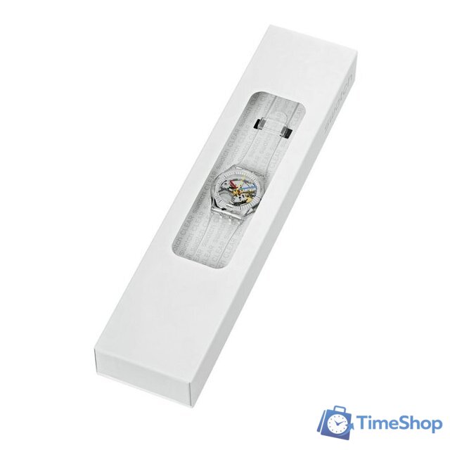 Наручные часы Swatch Clear SO29K100 New Gent - Изображение №6 — Интернет-магазин Time-Shop