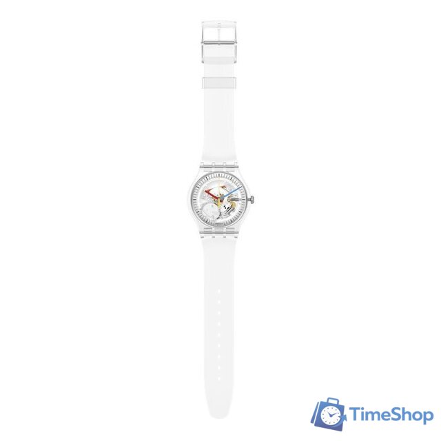 Наручные часы Swatch Clear SO29K100 New Gent - Изображение №5 — Интернет-магазин Time-Shop