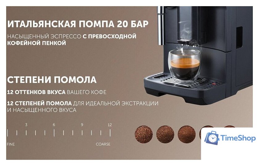 Кофемашина Polaris PACM 2048SW - Изображение №15 — Интернет-магазин Time-Shop