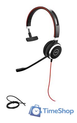 Офисная гарнитура Jabra Evolve 40 MS Mono - Изображение №3 — Интернет-магазин Time-Shop